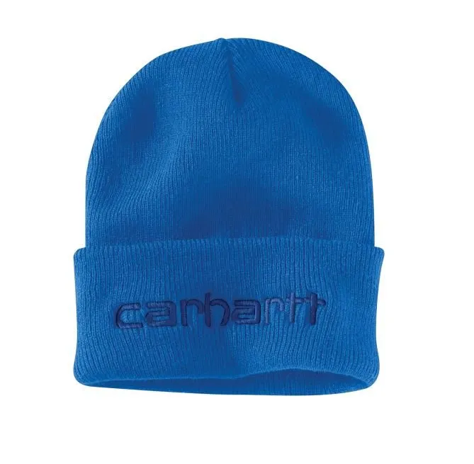 104068 Knit Insulated Logo Graphic Cuffed Beanie