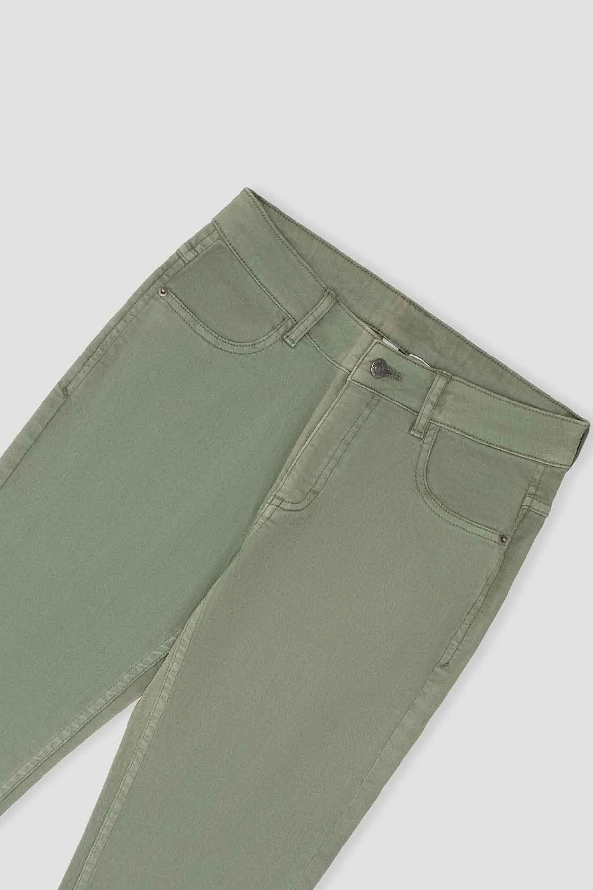 Chino Pant For Boy - Deep Lichen