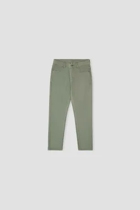 Chino Pant For Boy - Deep Lichen