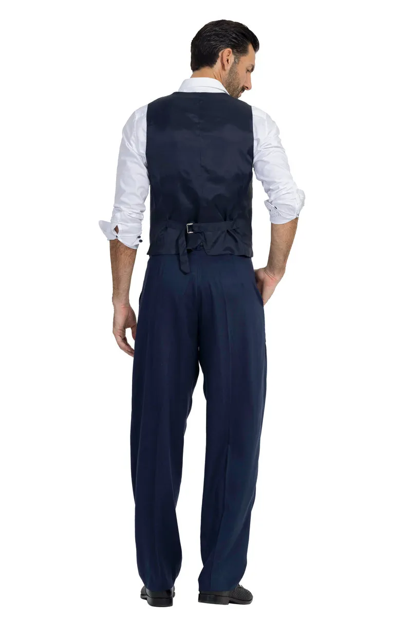 Dark Blue Men's Tango Outfit