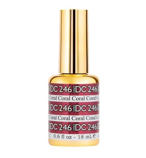 DND DC Gel Nail Polish - Coral #246