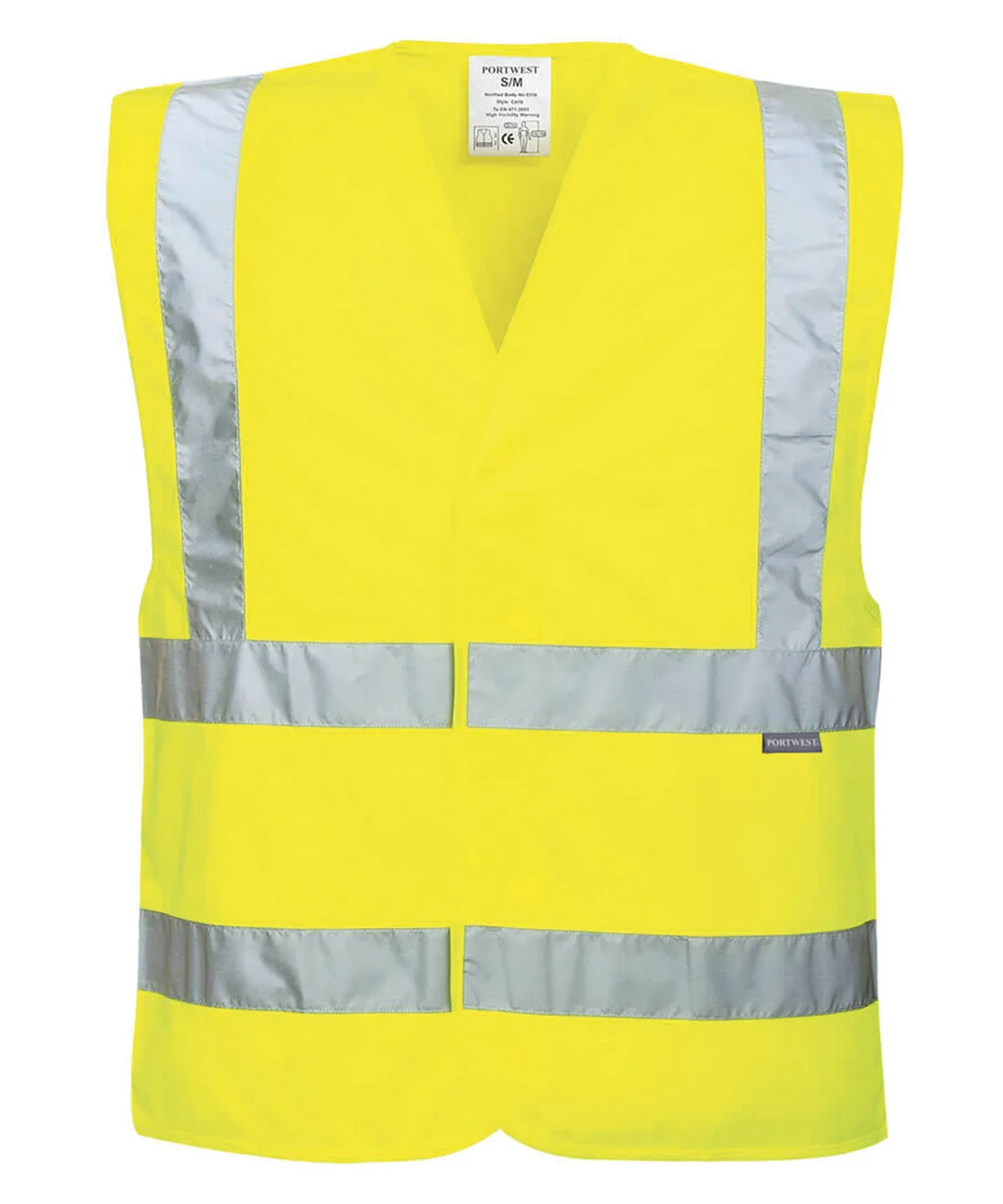 Eco Hi-vis vest (EC76) | Yellow