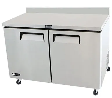 EFI 48″ Double Door Worktop Refrigerator CWDR2-48VC