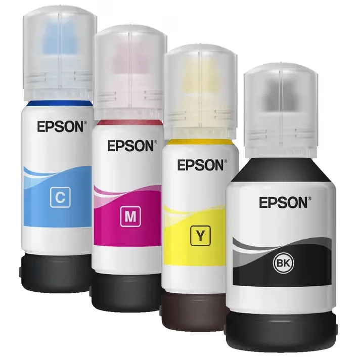 Epson 502 Ink Cartridge Bottle Black/Cyan/Magenta/Yellow Set T502 Genuine