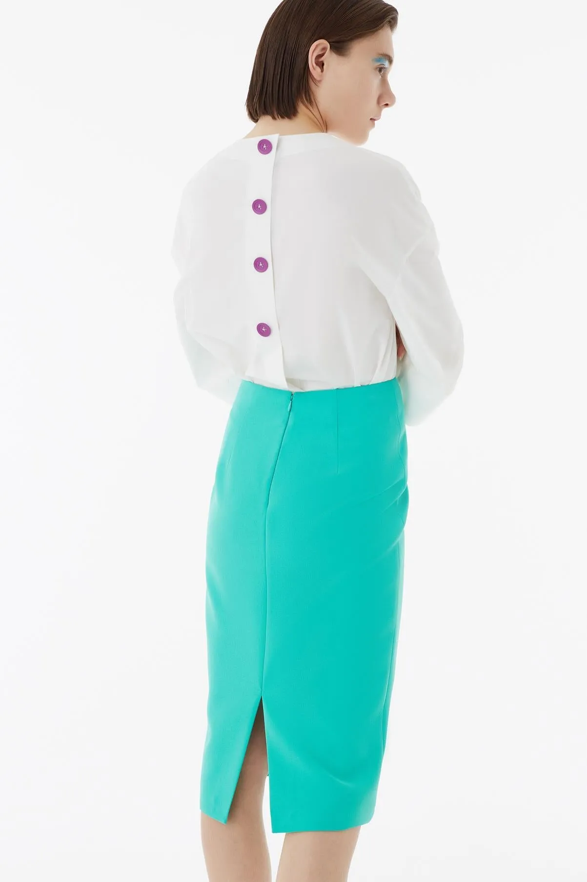 Exquise Basic Pencil Skirt