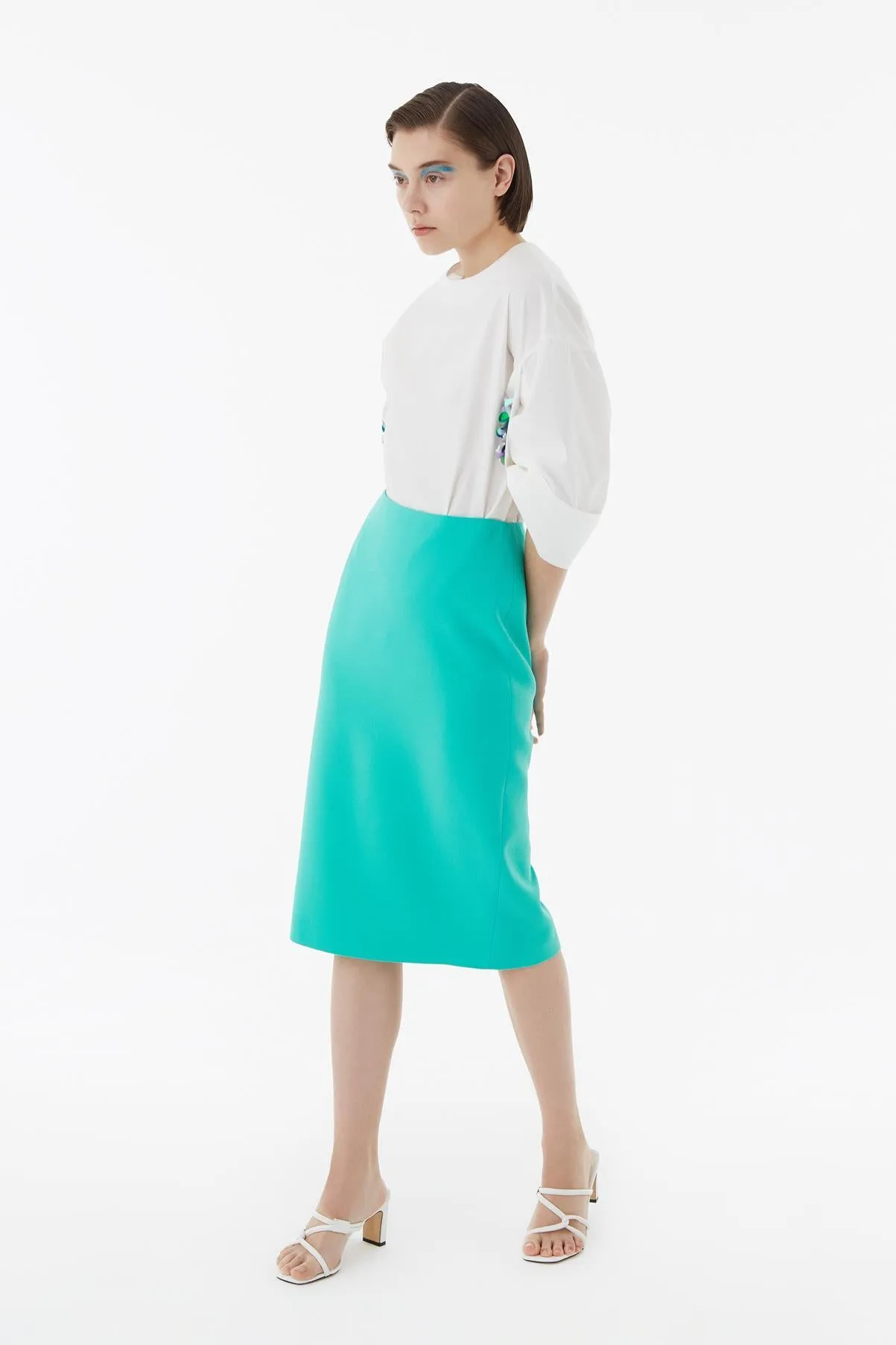 Exquise Basic Pencil Skirt