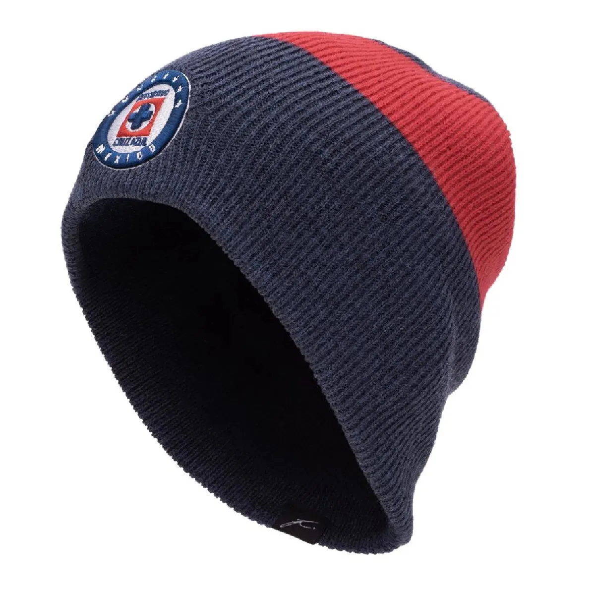 Fan Ink Collection Cruz Azul Fury Beanie - Navy-Red