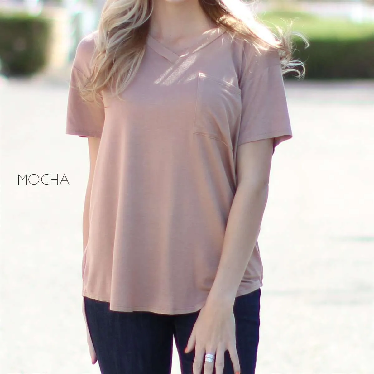 Flowy Pocket Tee | S-XL