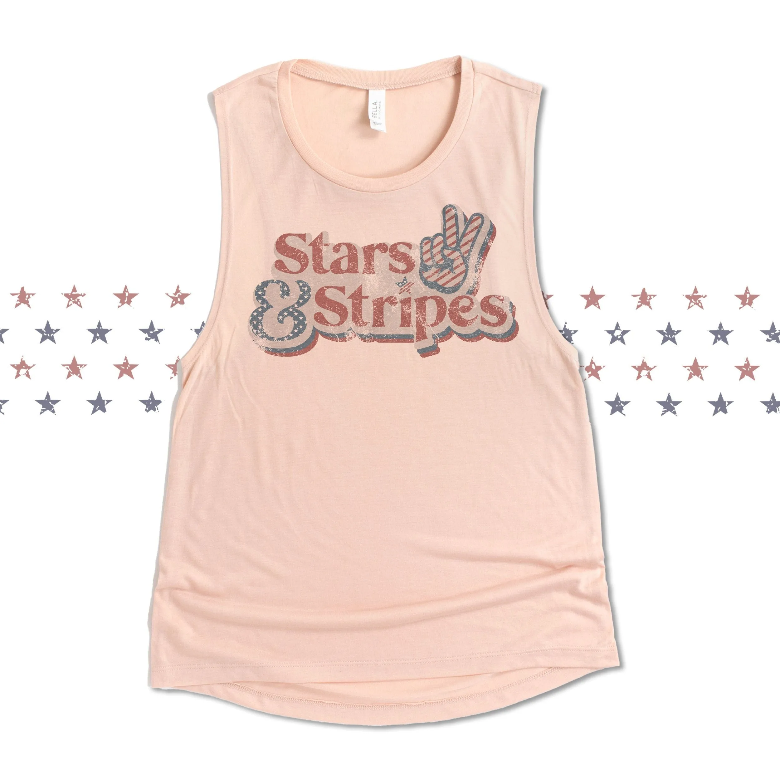 fourth of july bella tank adorable stars & stripes tank top for 4th of july simple 8803 bella tank stars and stripes fourth of july womens