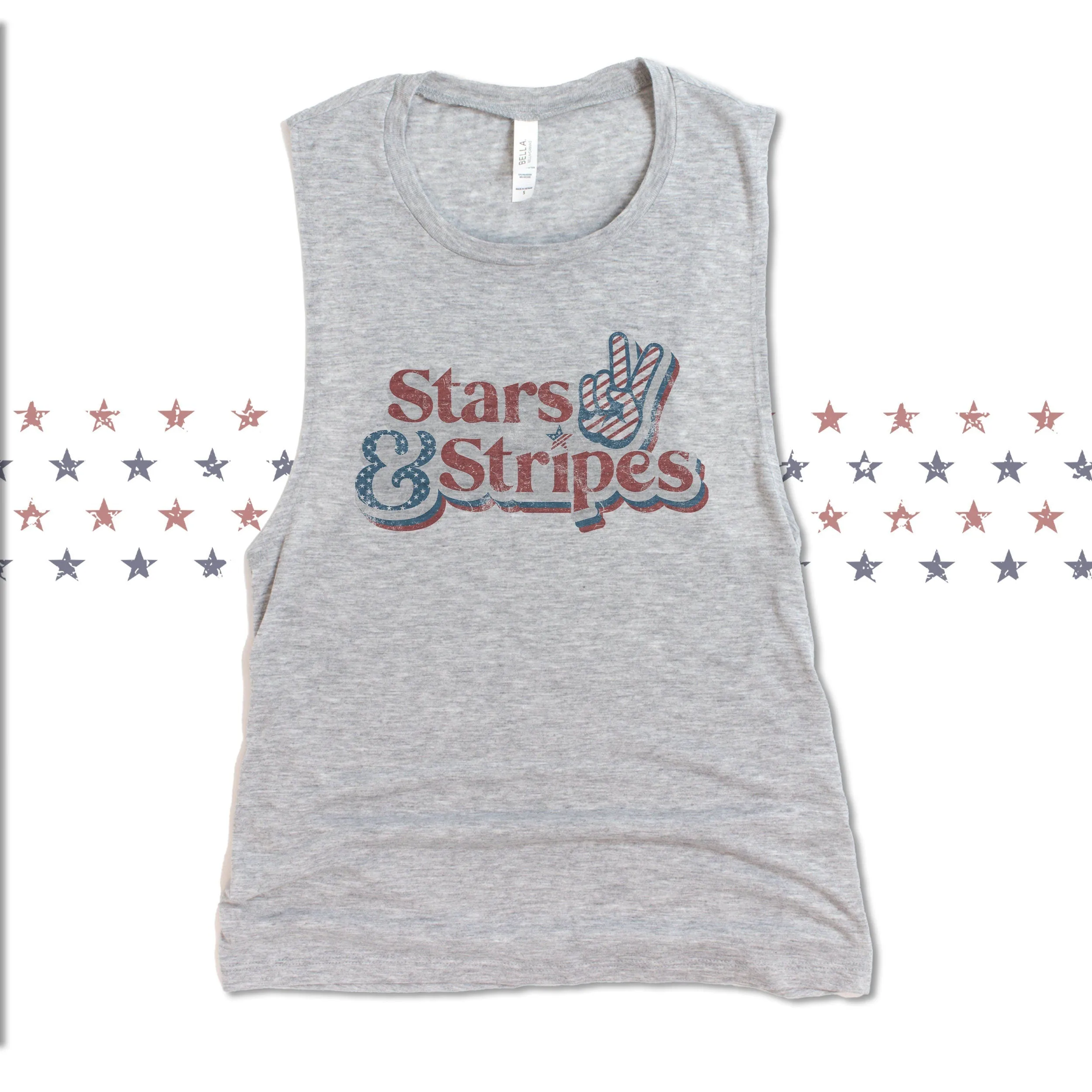 fourth of july bella tank adorable stars & stripes tank top for 4th of july simple 8803 bella tank stars and stripes fourth of july womens