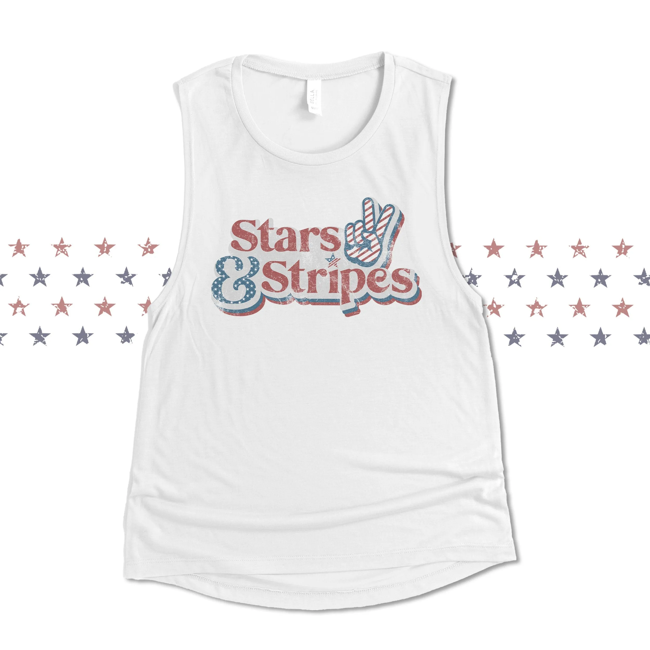 fourth of july bella tank adorable stars & stripes tank top for 4th of july simple 8803 bella tank stars and stripes fourth of july womens