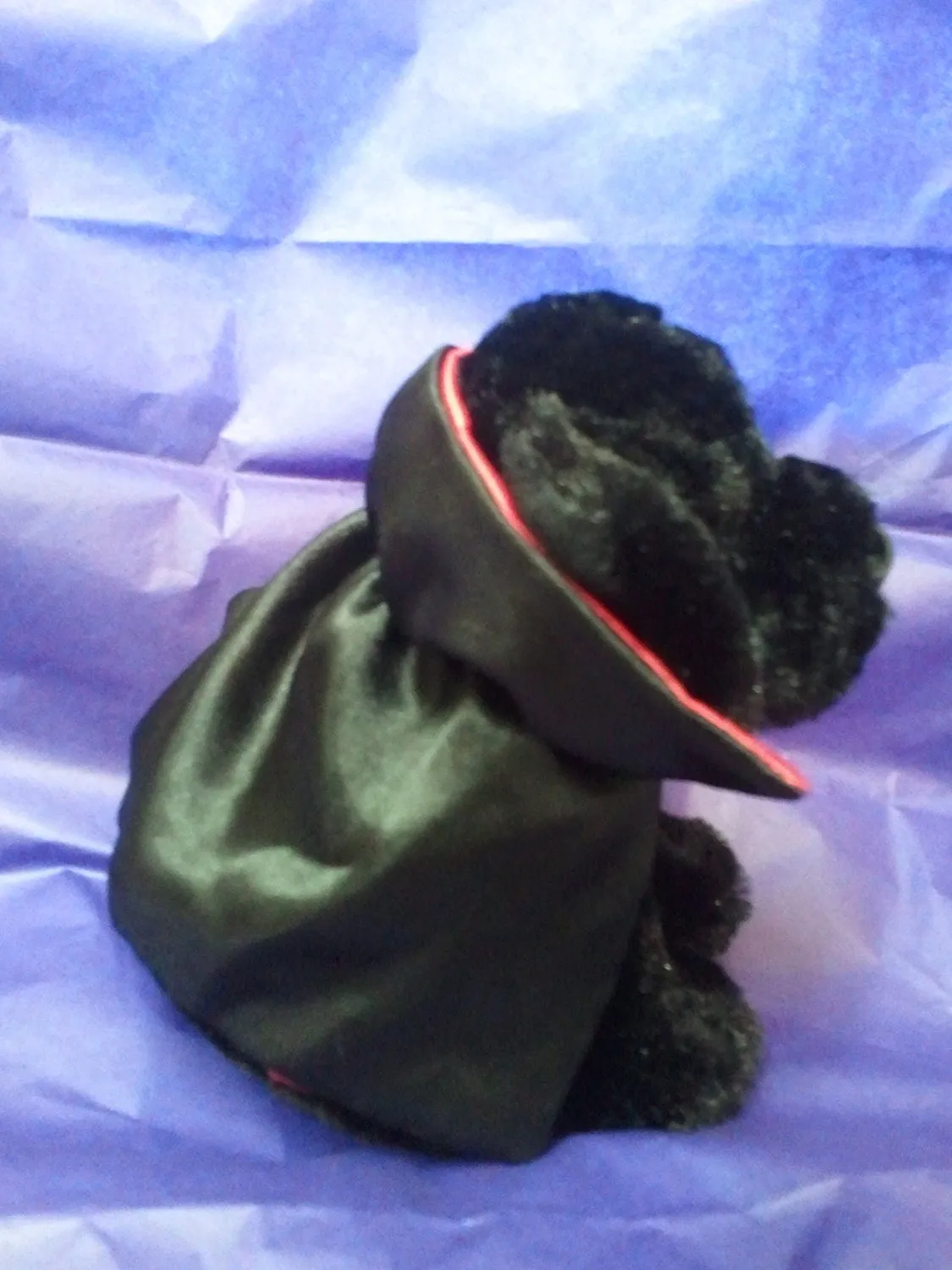 Ganz - Draculab 6" Halloween Stuffed Plush Black Labrador with Cape