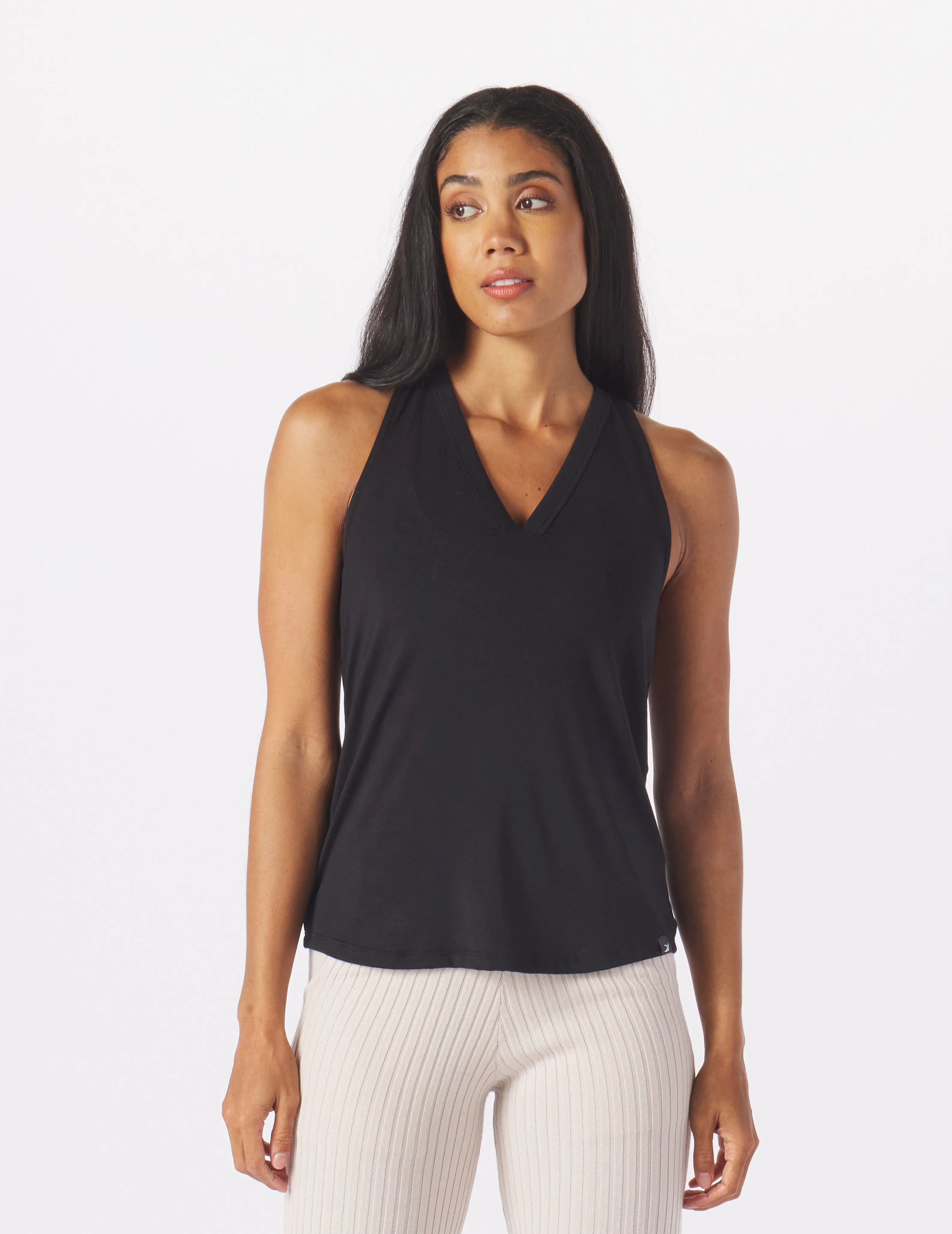 Half Volley Tank: Black