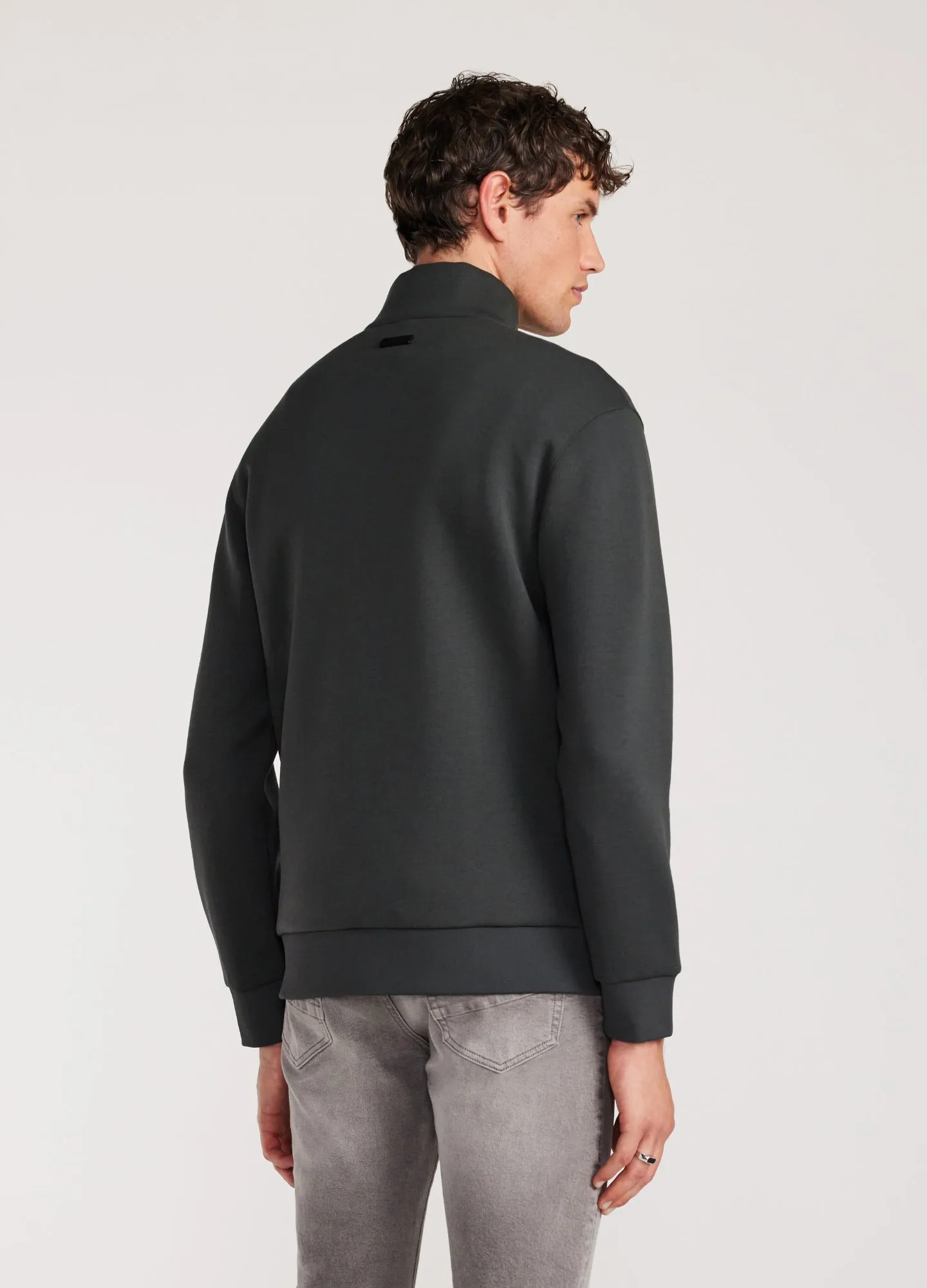 Half Zip Sweatshirt Thyme