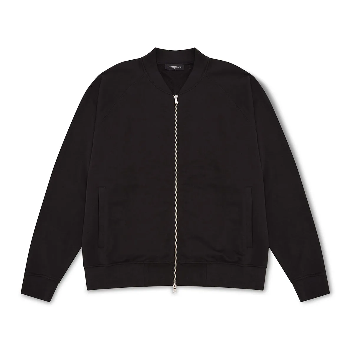 Heavyweight Fleece Bomber | Black