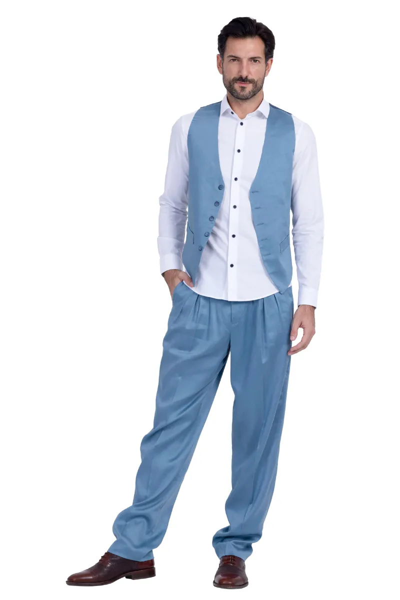 Indigo Blue Men's Tango Outfit