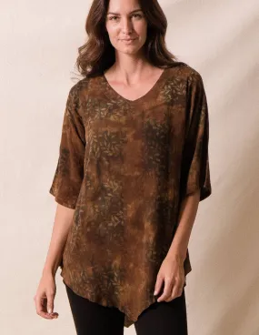 Island Batik Tunic - Earth - Medium Only