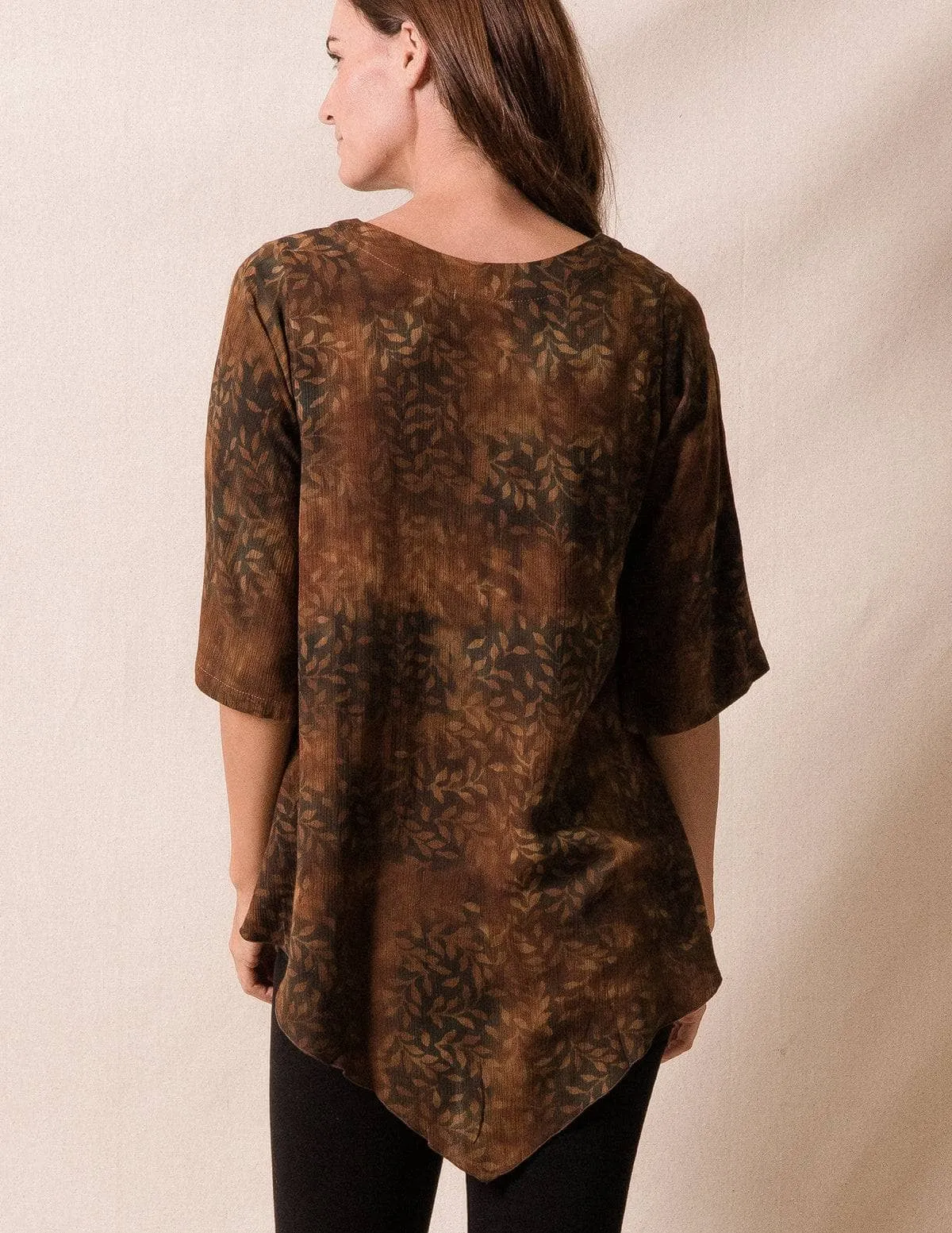 Island Batik Tunic - Earth - Medium Only