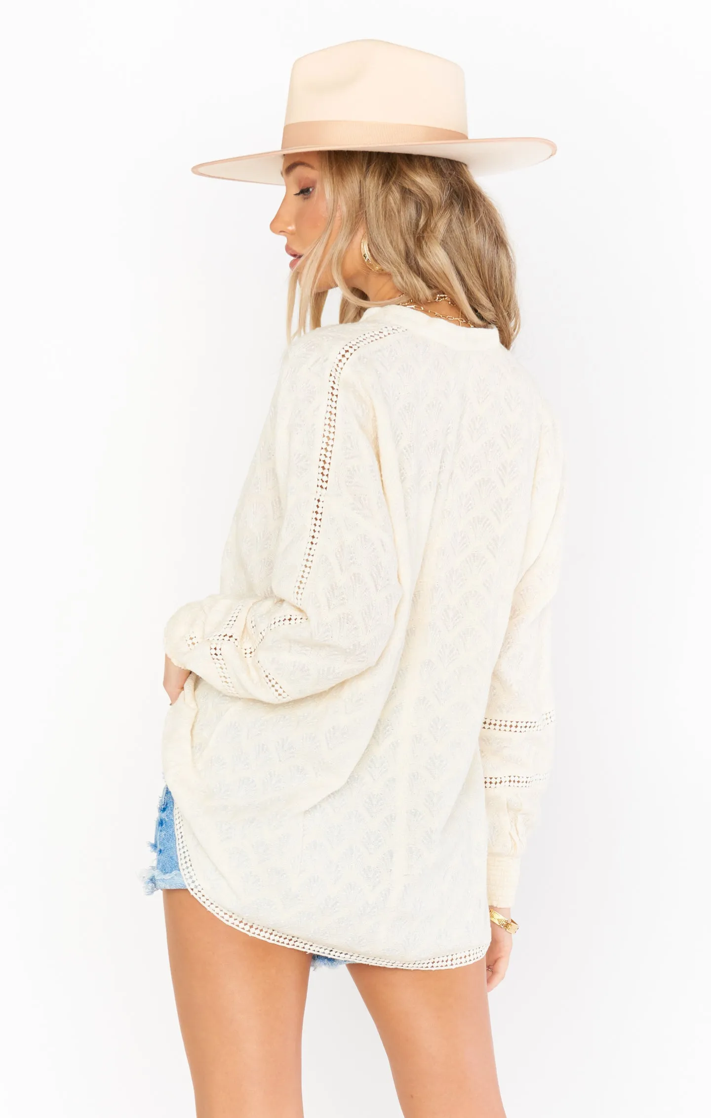 Journey Tunic ~ Midsummer Ivory