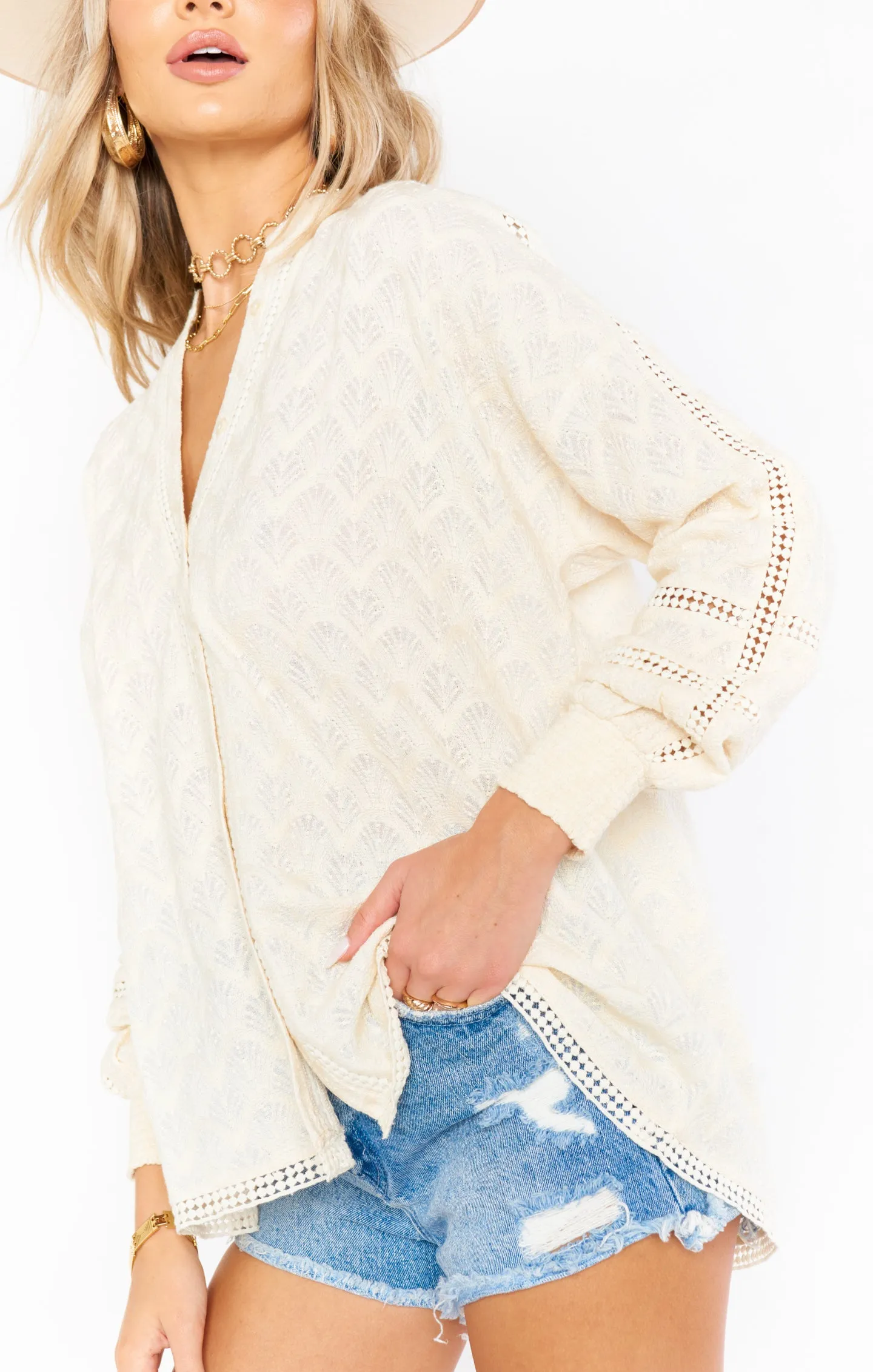 Journey Tunic ~ Midsummer Ivory