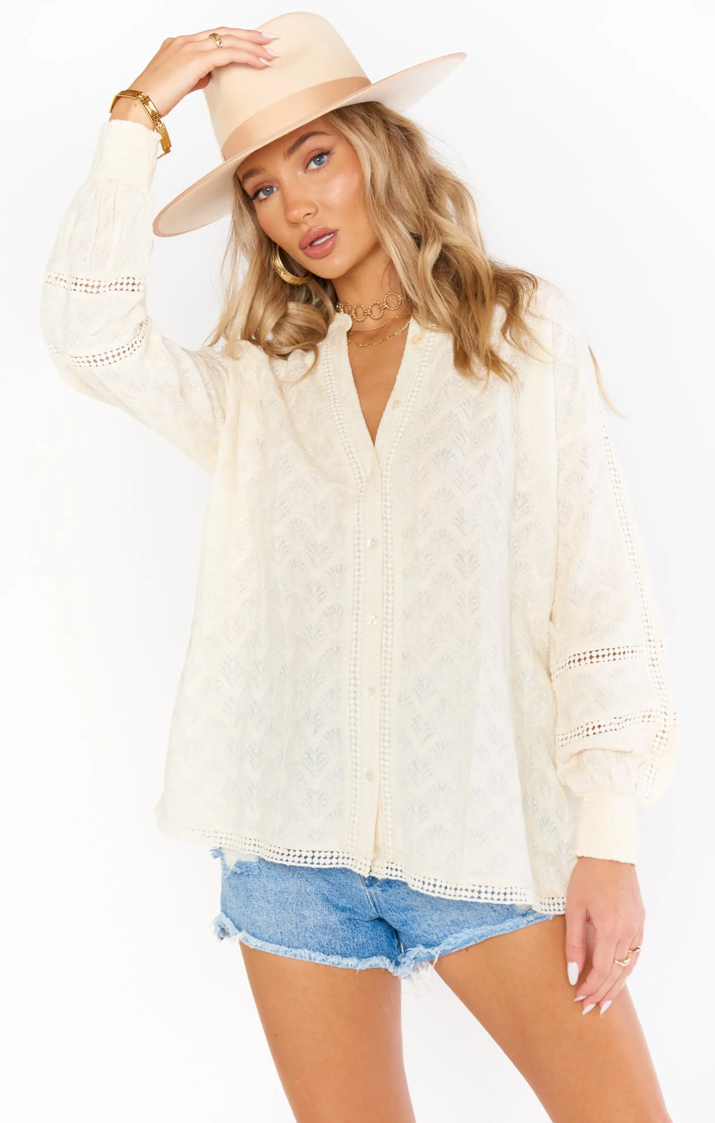 Journey Tunic ~ Midsummer Ivory