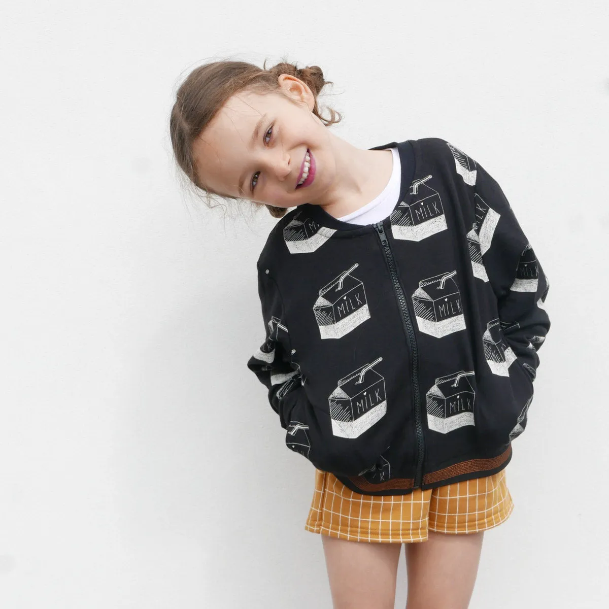 JULES Sweat Bomber - 3-12Y - Paper Sewing Pattern