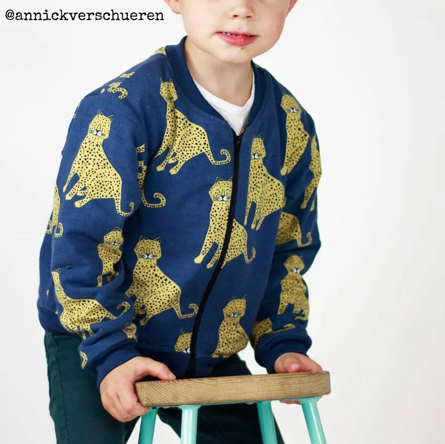 JULES Sweat Bomber - 3-12Y - Paper Sewing Pattern