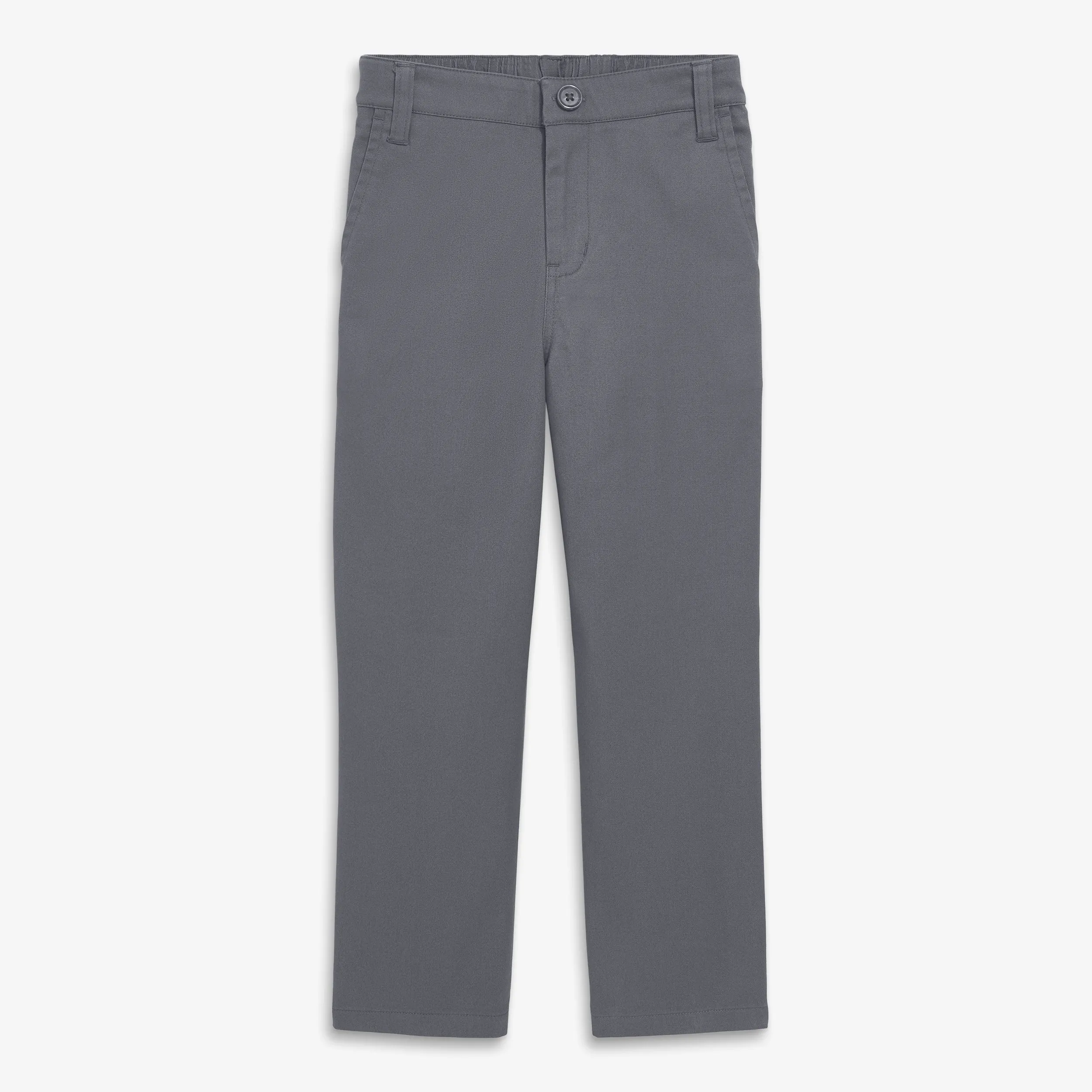 Kids stretch chino elastic-back pant