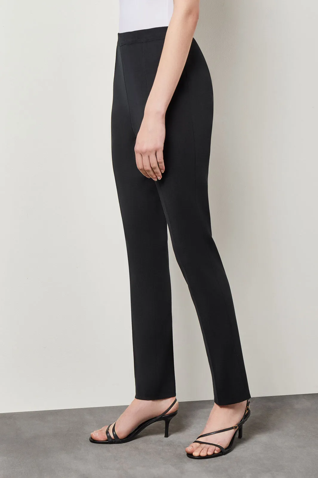 Knit Slim-Leg Pants