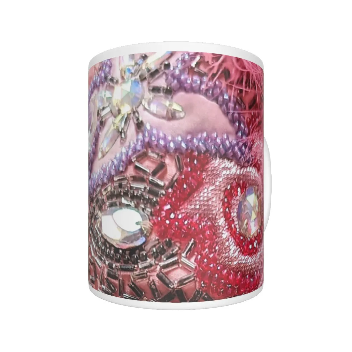 Liberace Feather Cape Print Mug