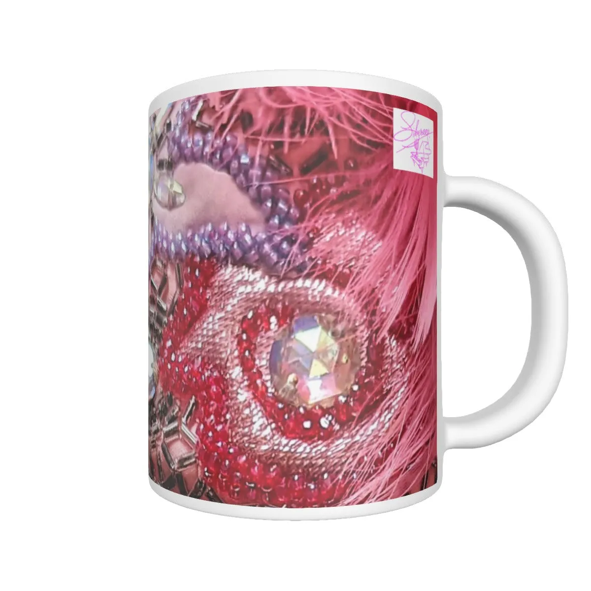 Liberace Feather Cape Print Mug