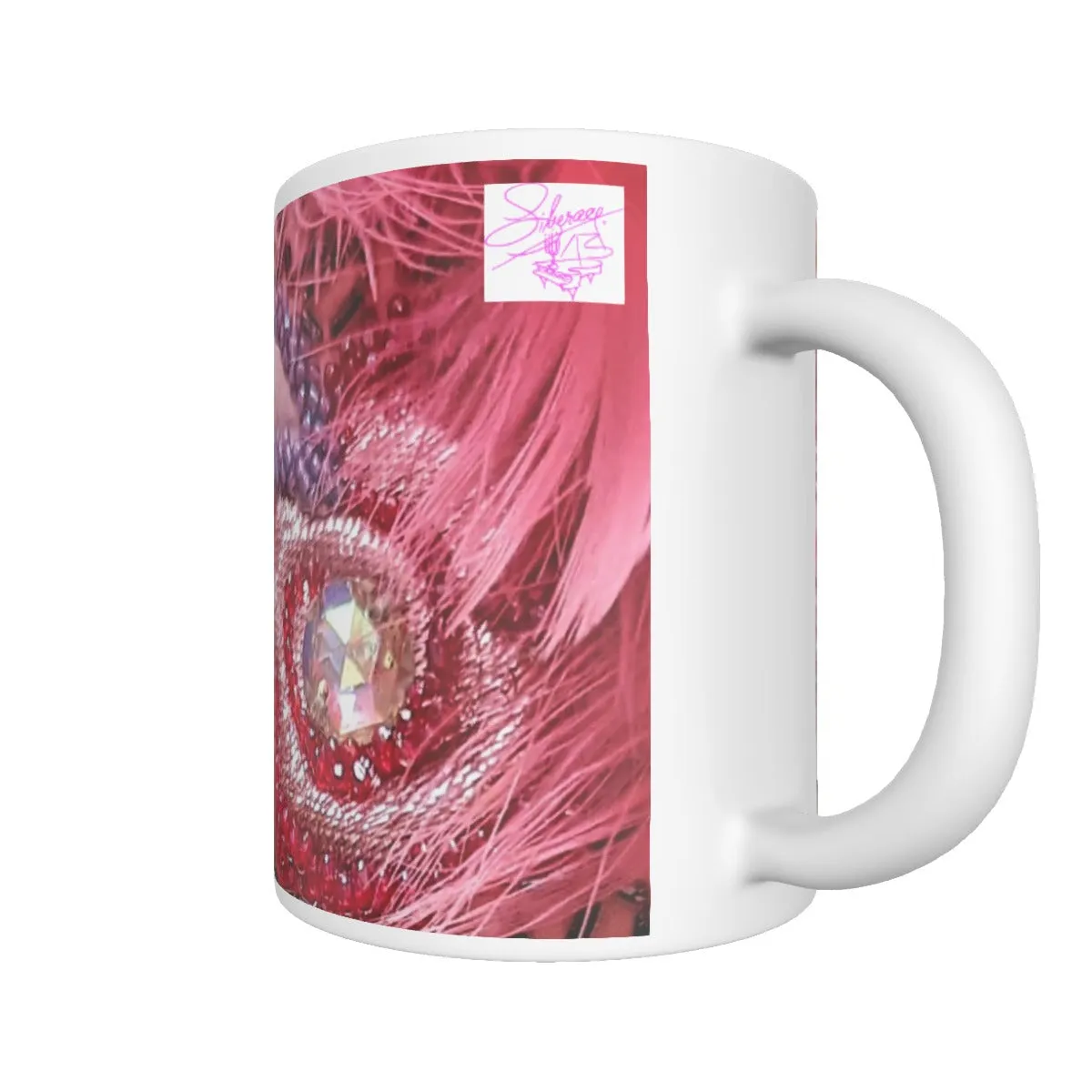 Liberace Feather Cape Print Mug