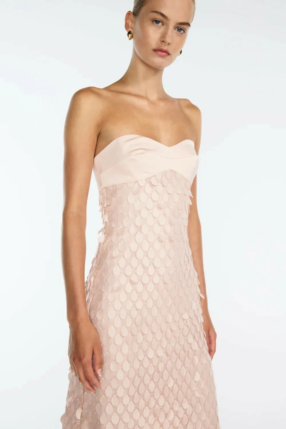 Manning Cartell Supreme Extreme Balconette Dress in Rosewater Pink Size 6