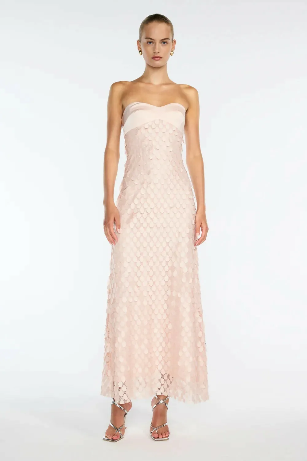 Manning Cartell Supreme Extreme Balconette Dress in Rosewater Pink Size 6