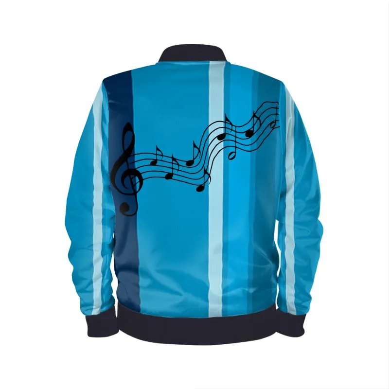 Men's Bomber jacket blue Note