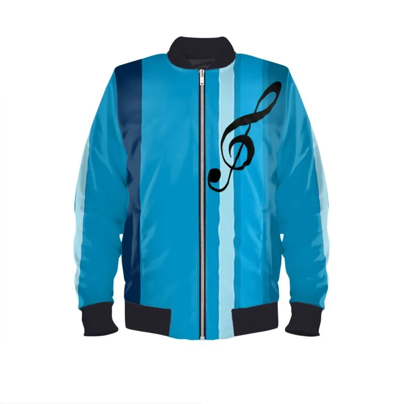 Men's Bomber jacket blue Note