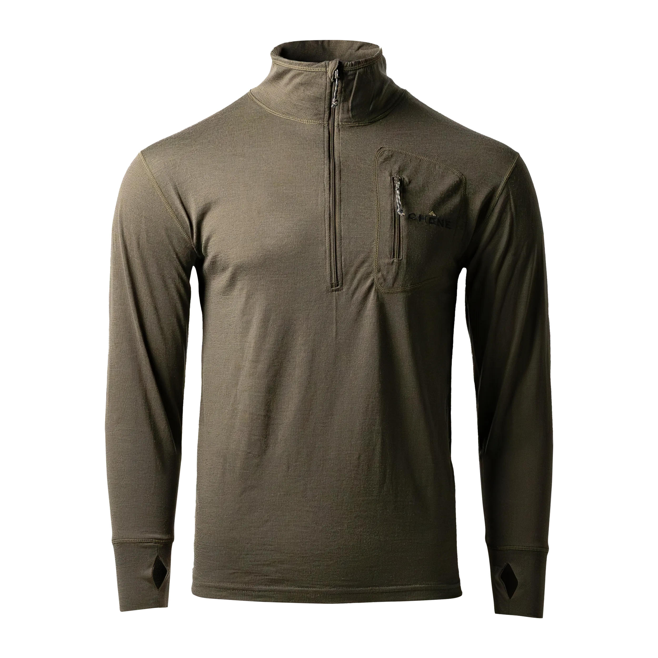 Merino Quarter Zip