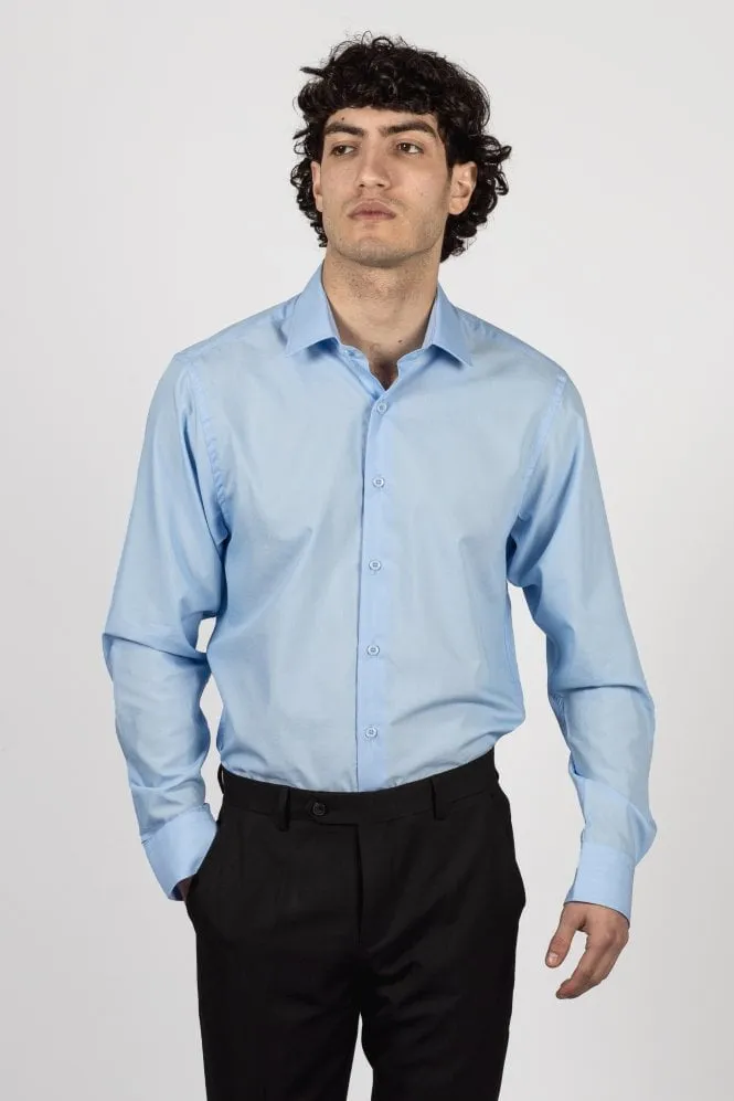 Miatti Blue Long Sleeve Shirt