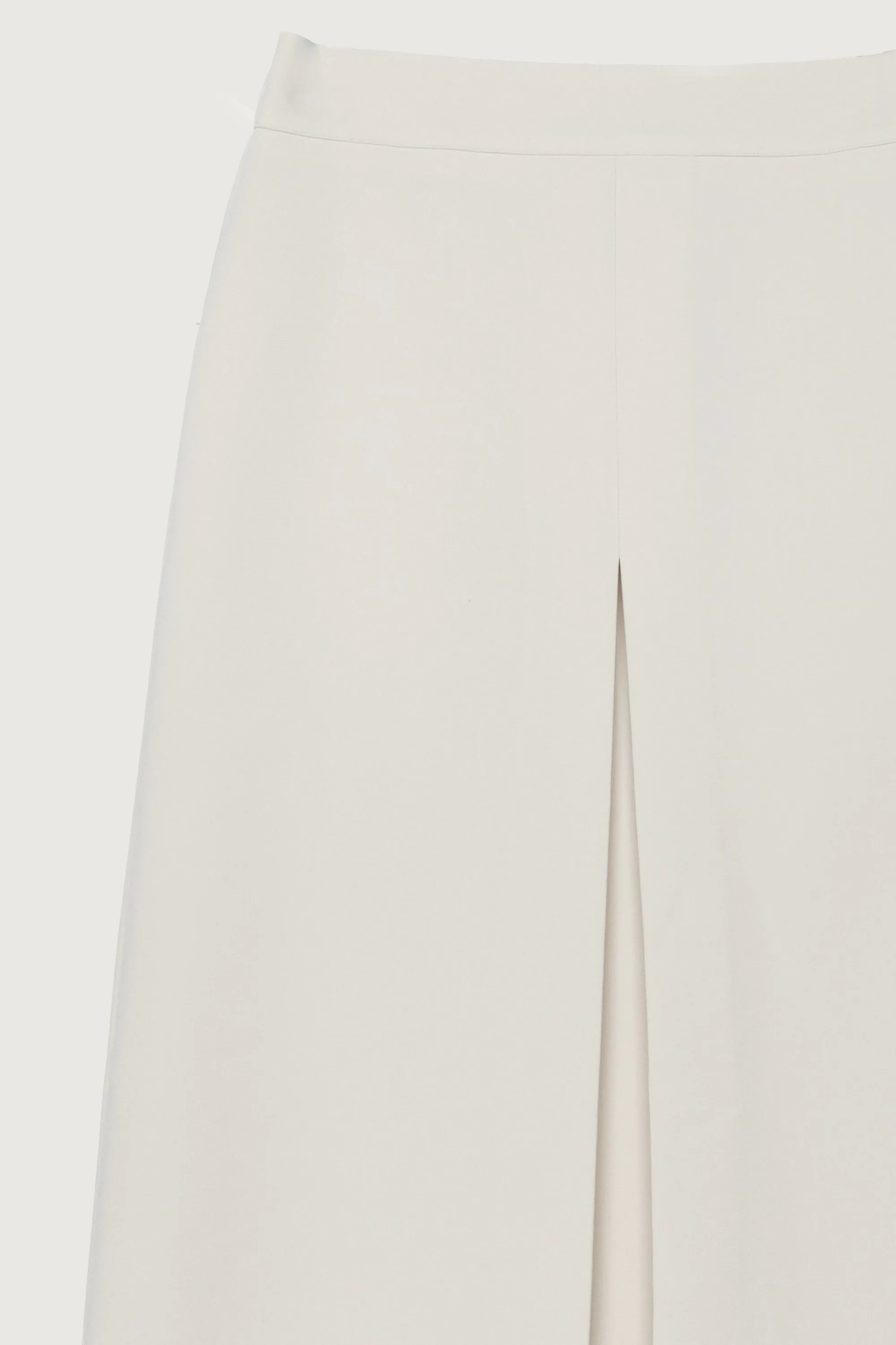 MIDI SKIRT WITH FRONT PLEAT