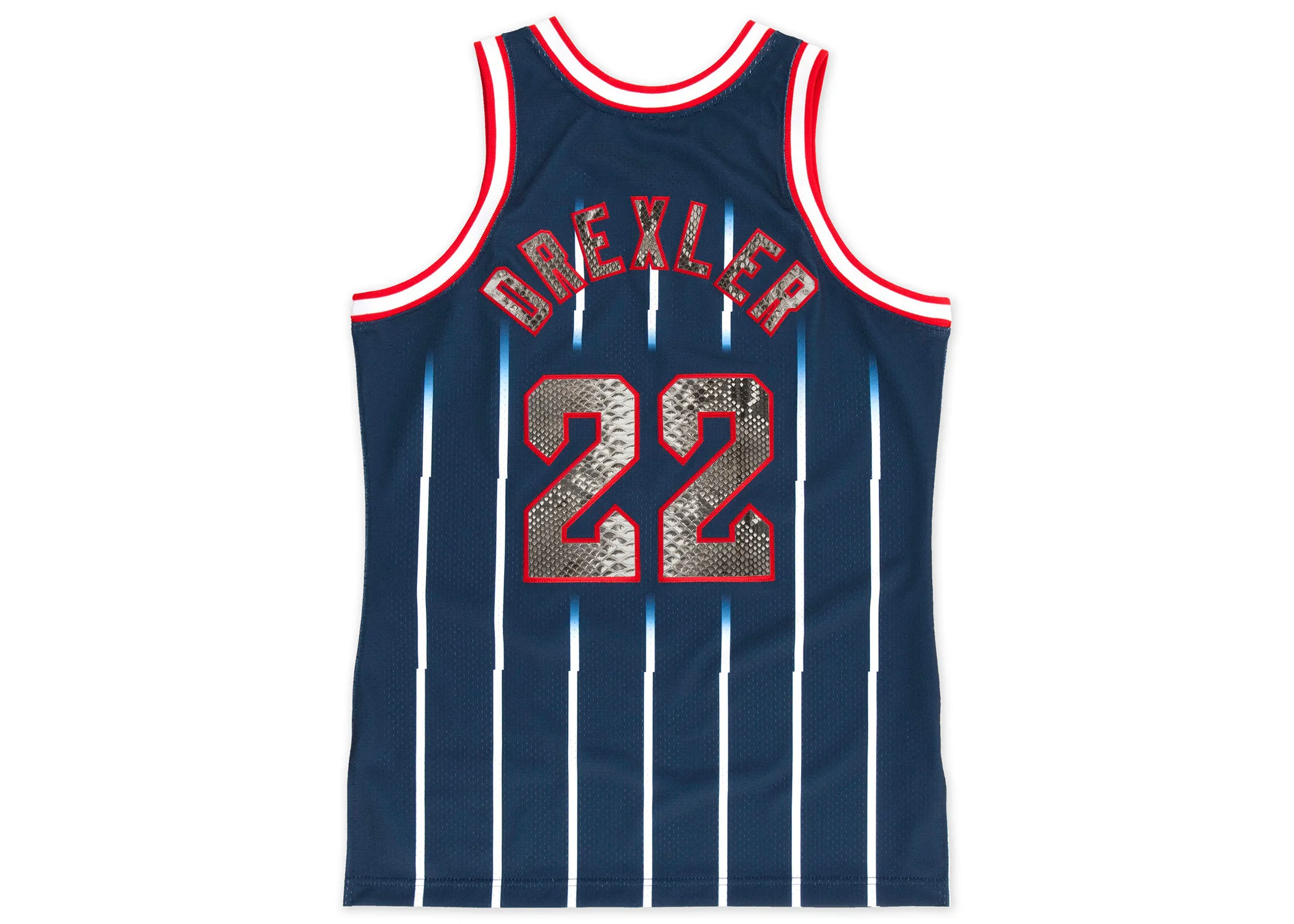 Mitchell & Ness Clyde Drexler 1996-1997 Houston Rockets Python Jersey