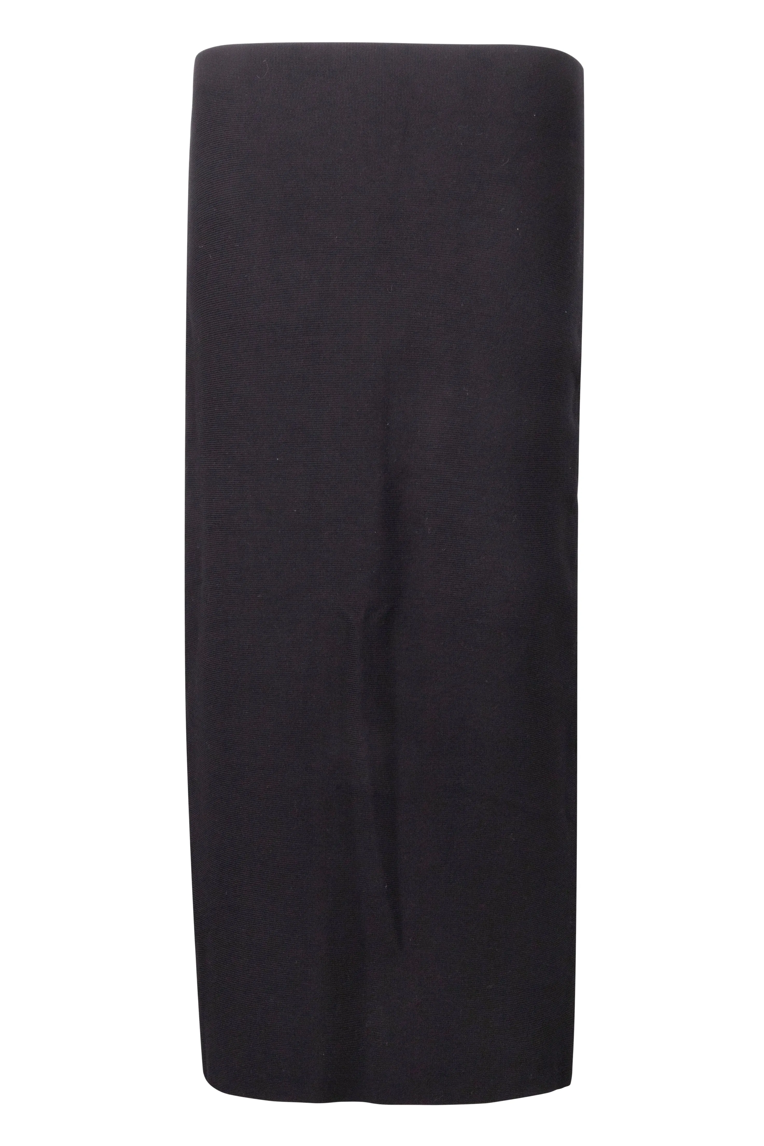 MM STRAIGHT MIDI SKIRT- BLACK 28"