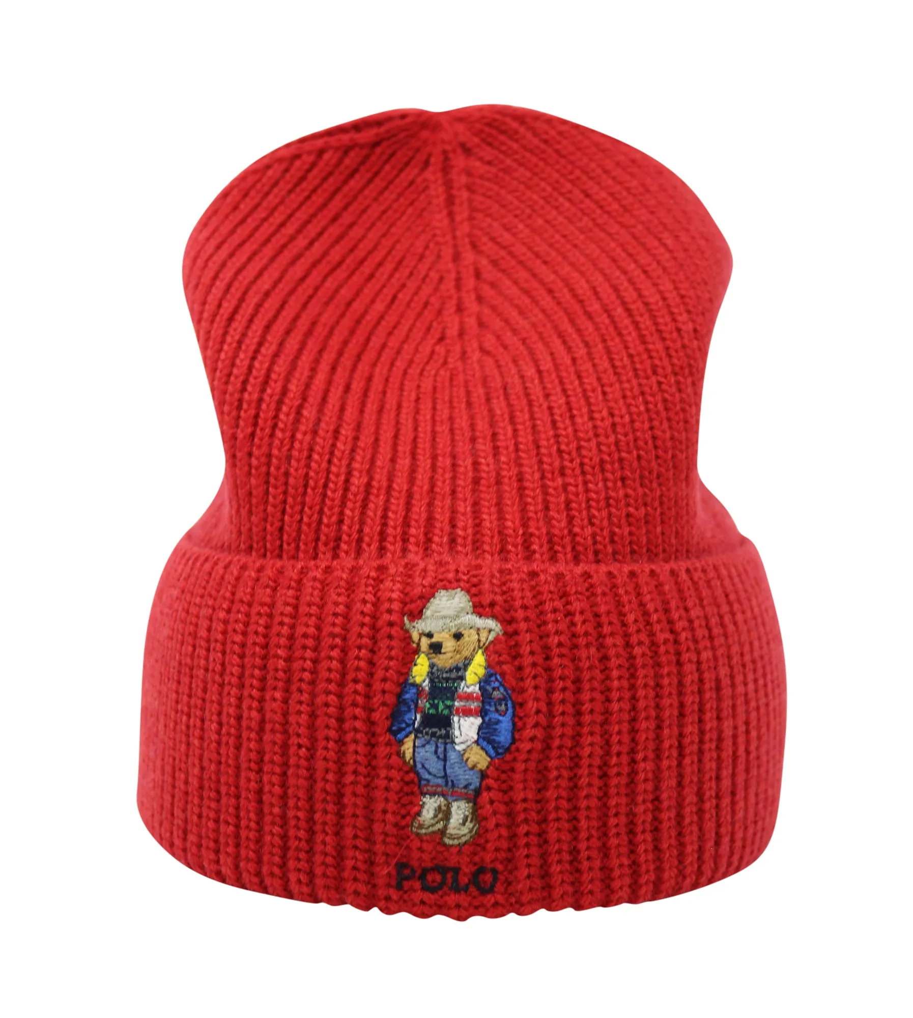 Polo Ralph Lauren Men's Solid Holiday Bear Hat