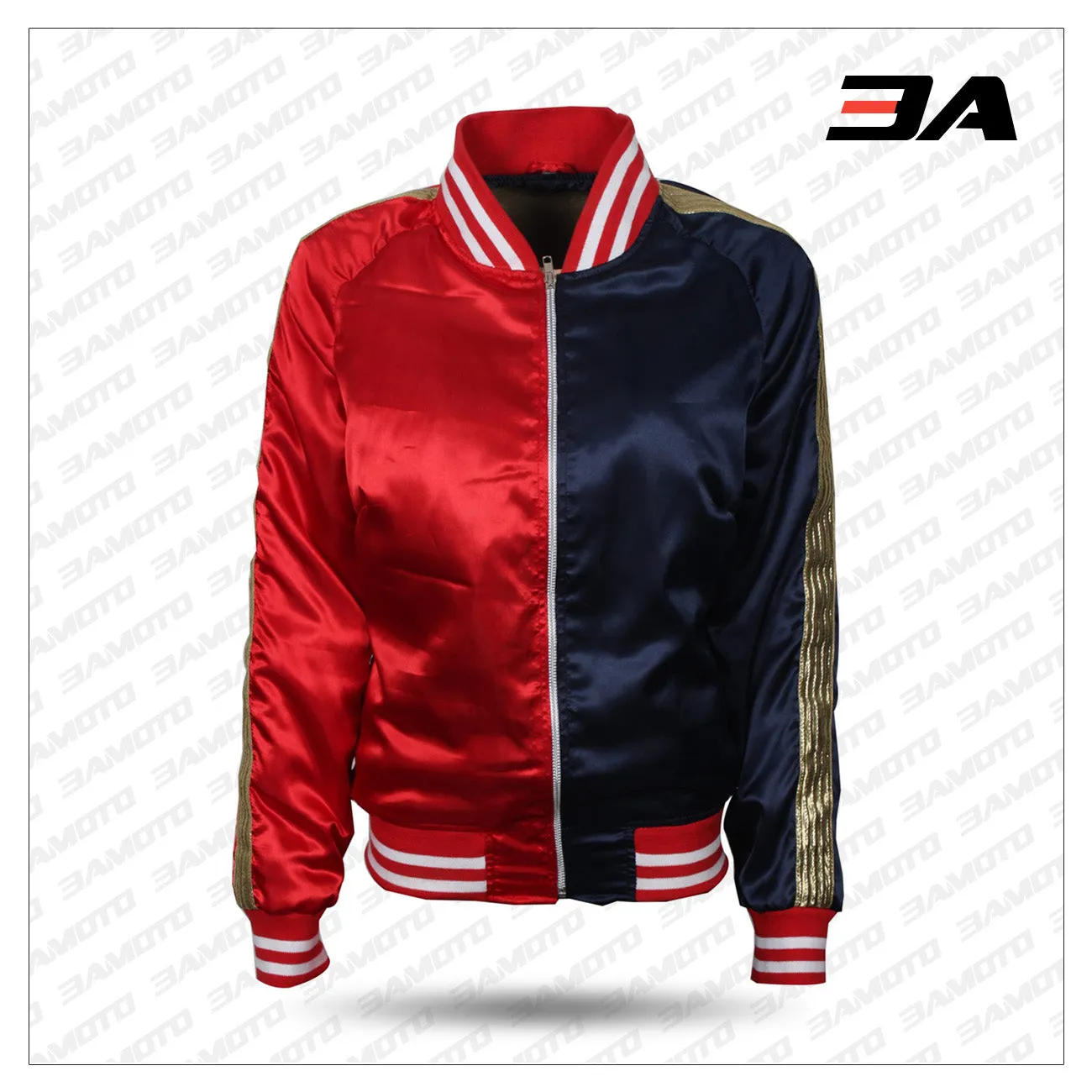 Property Of The Joker Harley Quinn Jacket Bomber Cosplay Costume Outfit