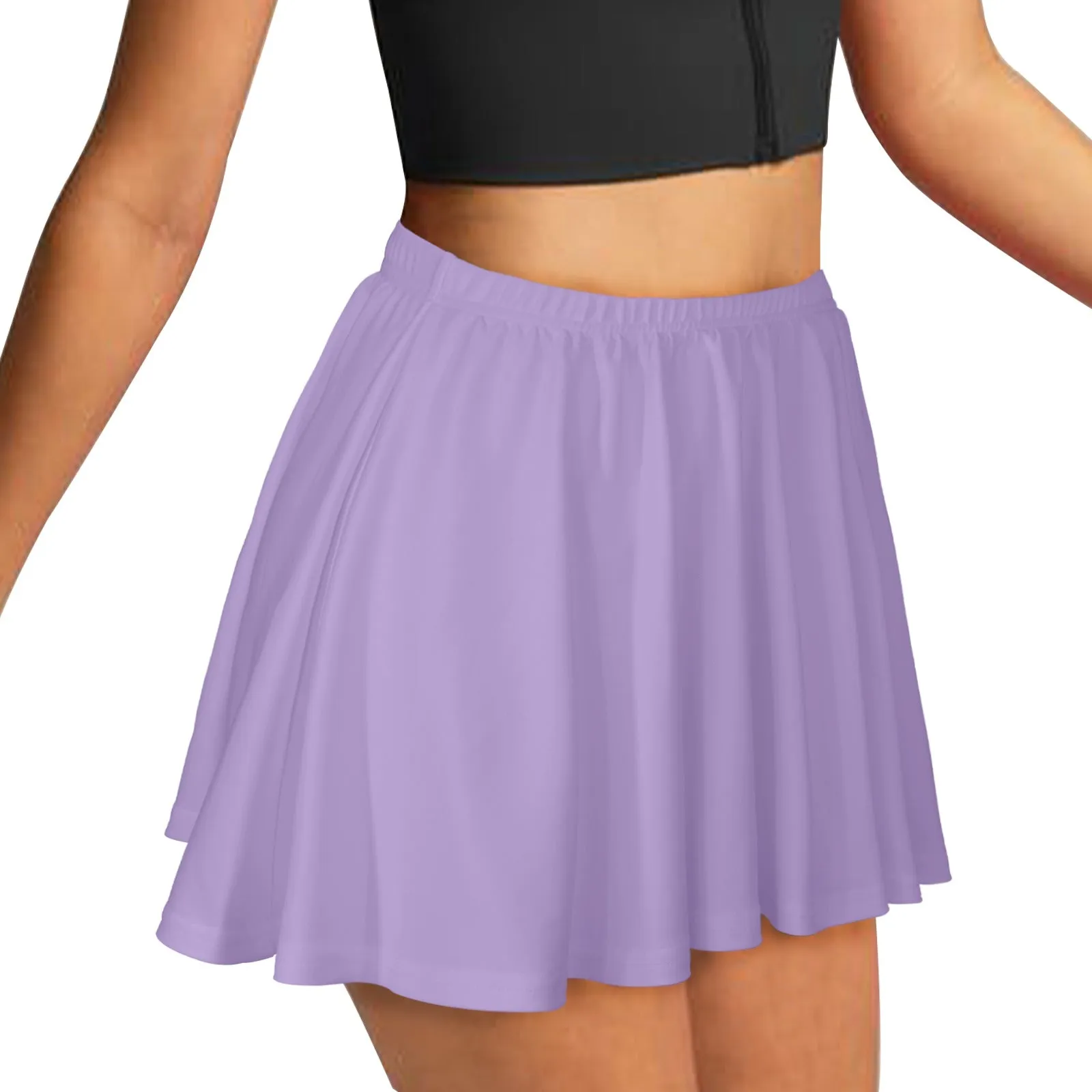 Purple Mountains Skater Skirt All Over Print Skater Skirt (Model D69)