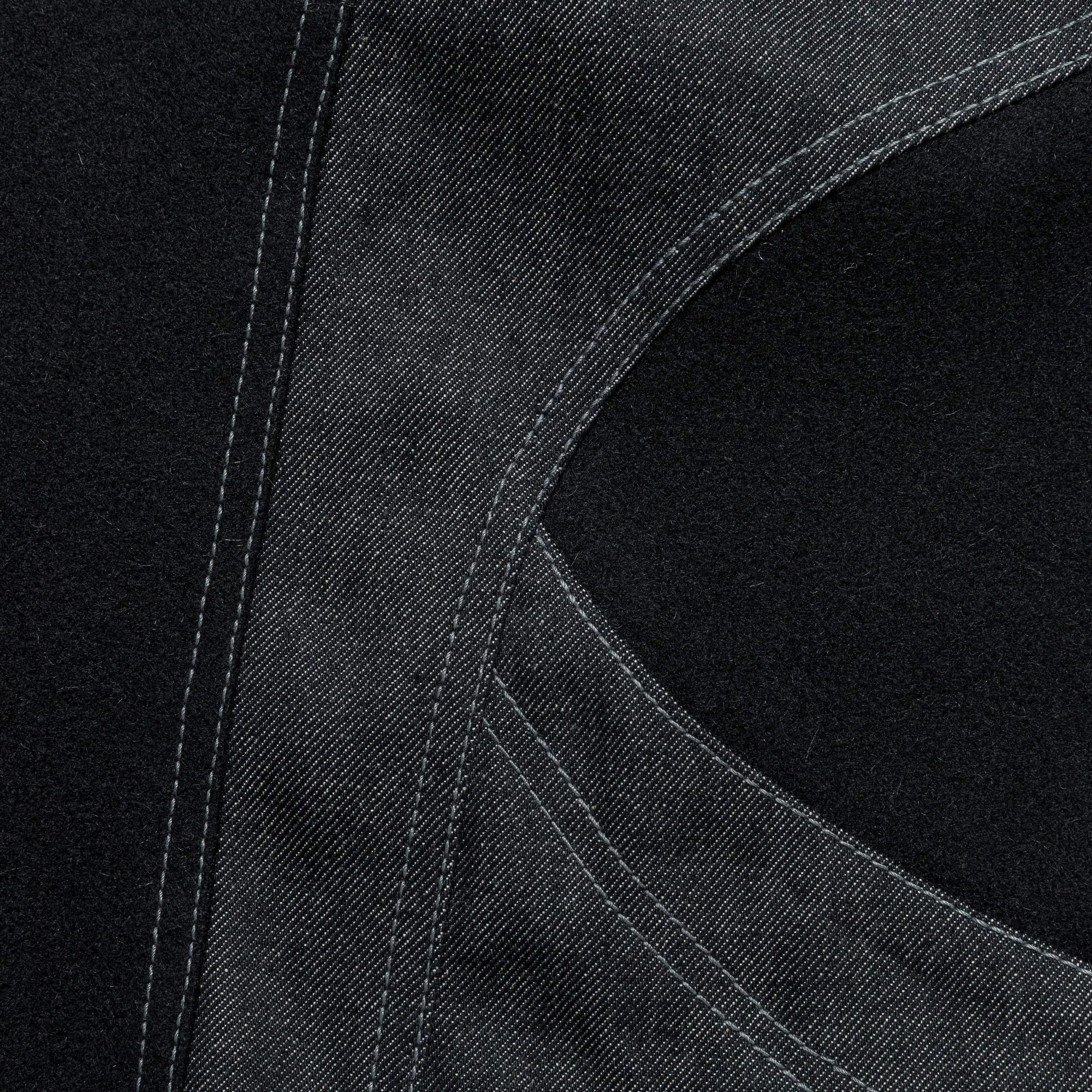 Rebel Jacket - Black Cotton/Wool