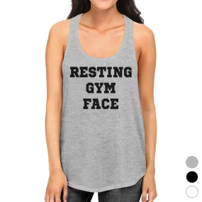 RGF Womens Cotton Cute Work Out Tank Top Gift For Funny Gym Friends