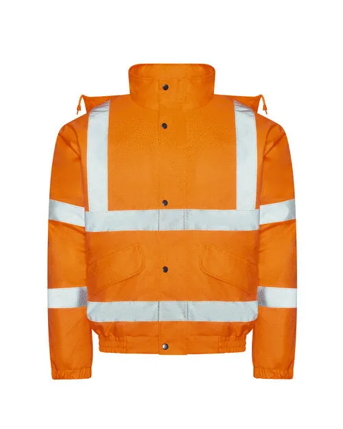 RTX HiVis Bomber Jacket - Orange