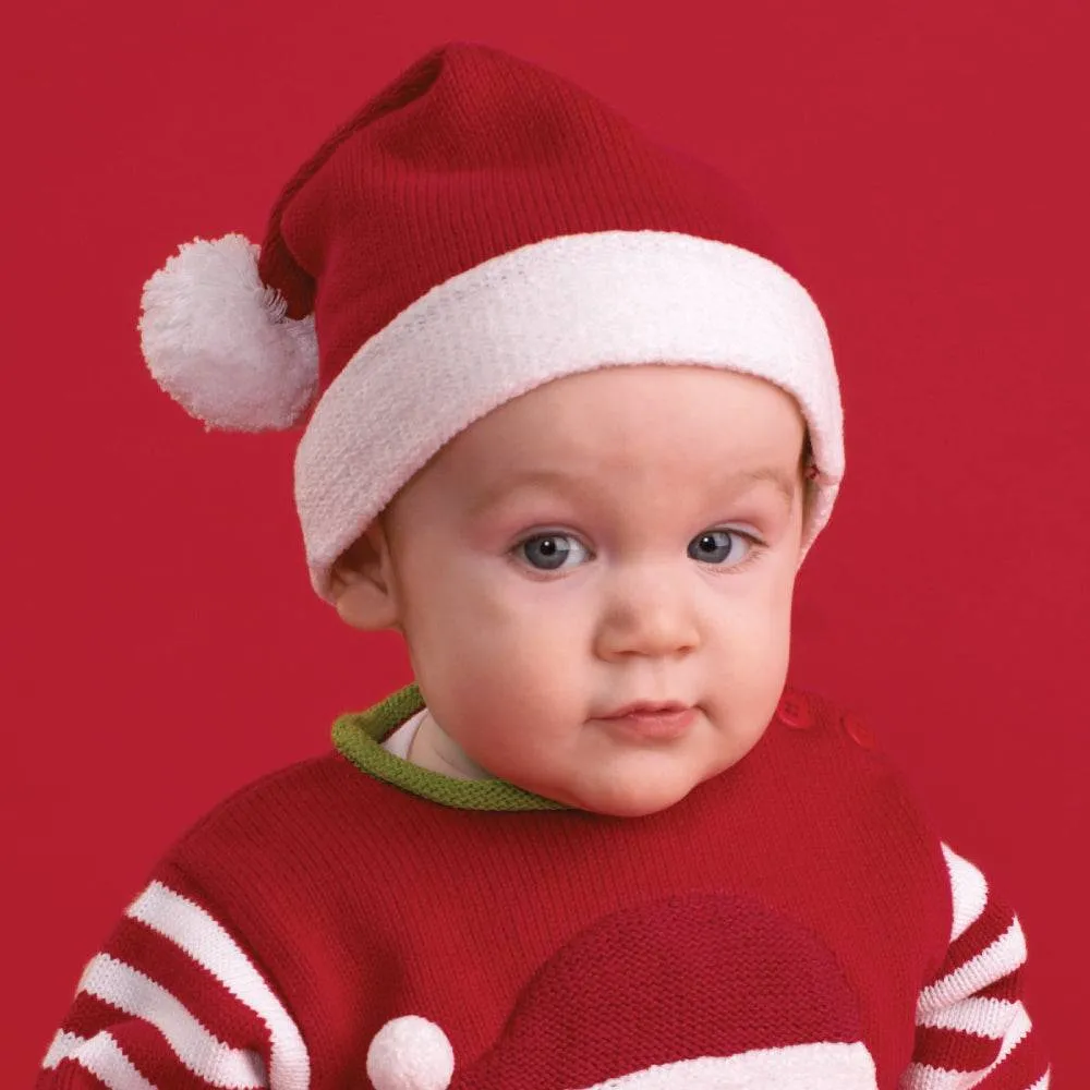 Santa Cotton Knit Hat