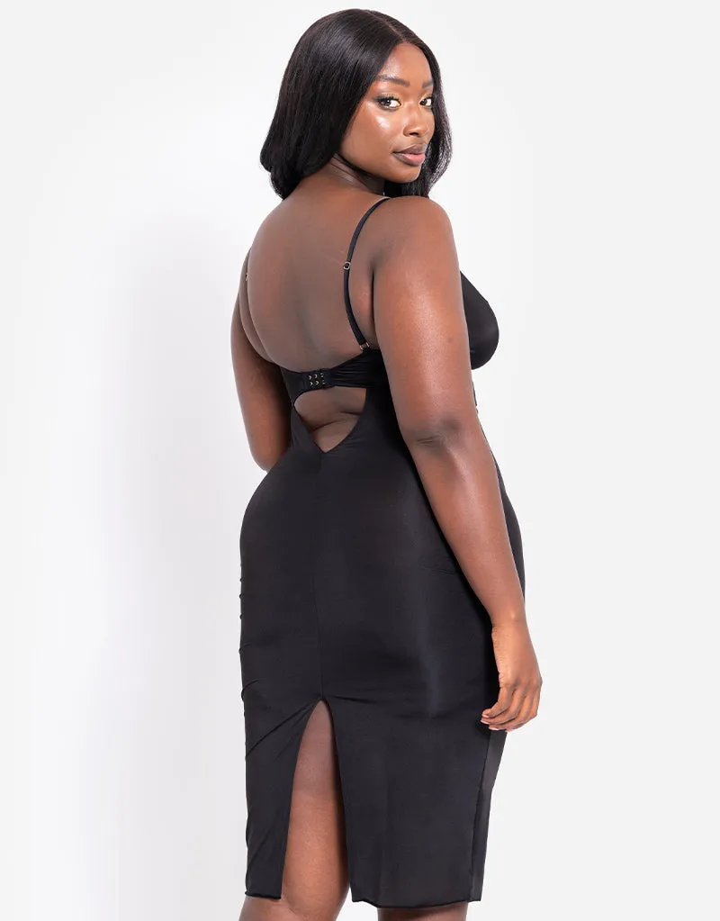 Scantilly After Hours Slip Dress Black