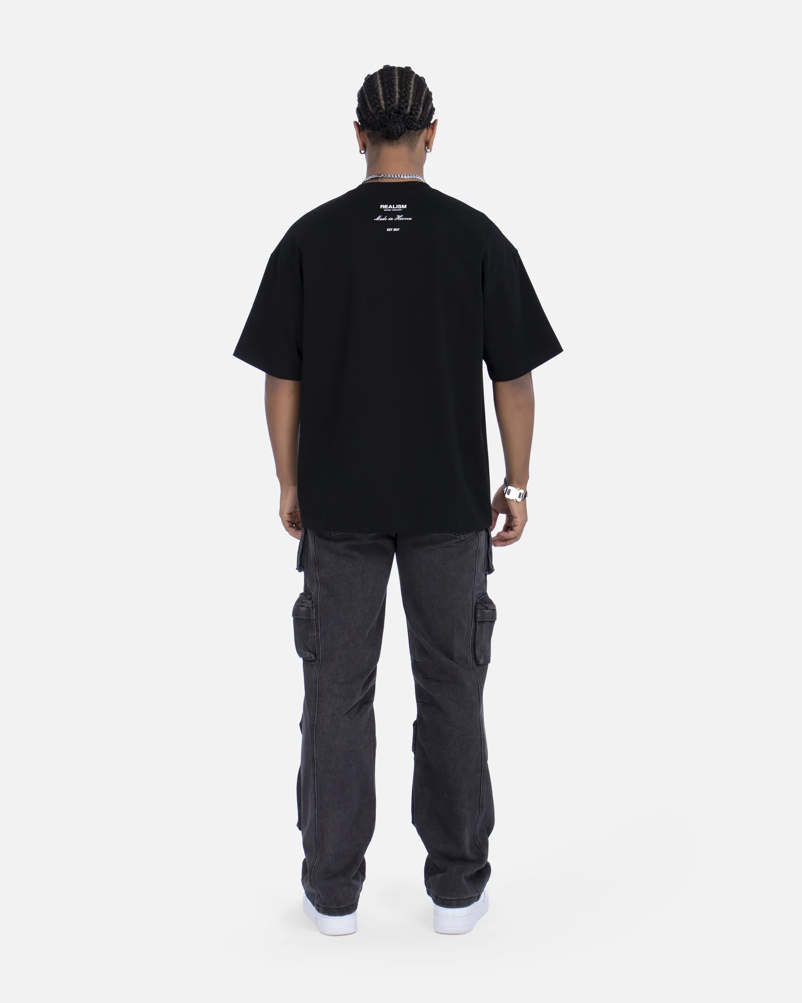 SSS REALISM DOVE LOGO TEE MONOCHROME